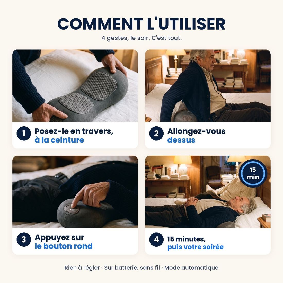 Comment utiliser Fixleep Pro en 4 gestes